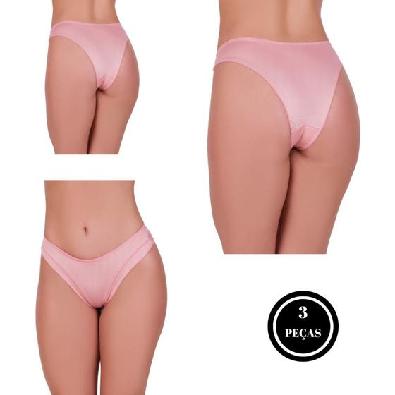 Imagem de Kit 3 Calcinha Detalhe Especial - KIT 3 TELMA