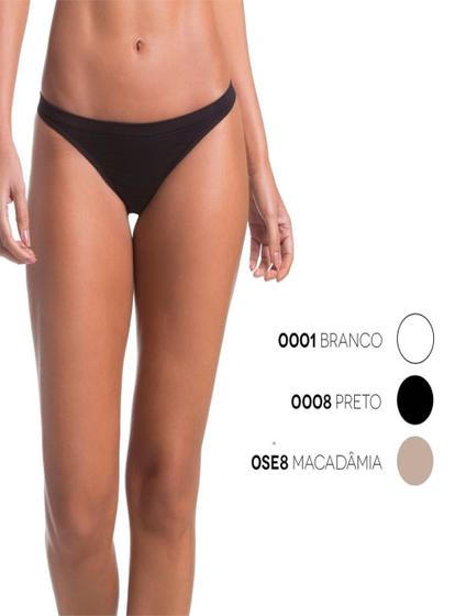 Imagem de Kit/3 Calcinha Tanga Trifil C04403 Microfibra T. P/1XG