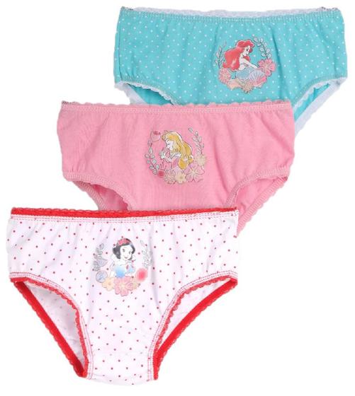 Imagem de Kit 3 Calcinhas Infantil Lupo Disney Princesas