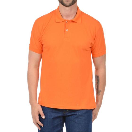 Imagem de Kit 3 Camisas Polo Masculina Camiseta Gola Atacado Uniforme