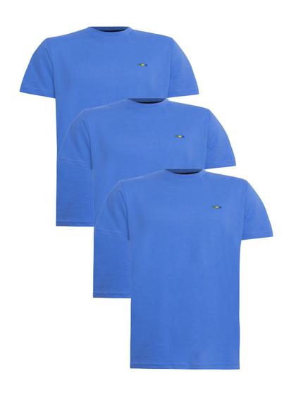 Imagem de Kit 3 Camisetas Básicas Brasil Alta Costura Premium