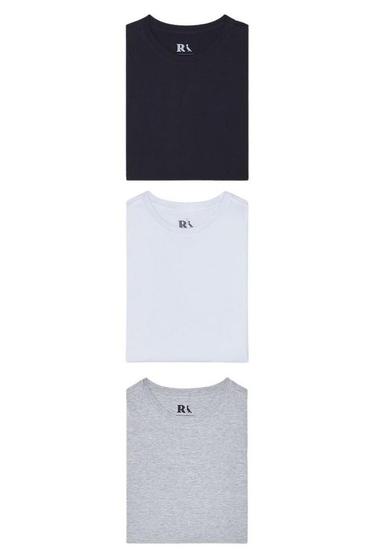 Imagem de Kit 3 Camisetas Básicas Reserva