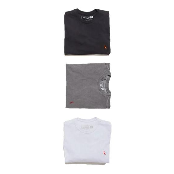 Imagem de Kit 3 Camisetas Brasa Reserva Mini