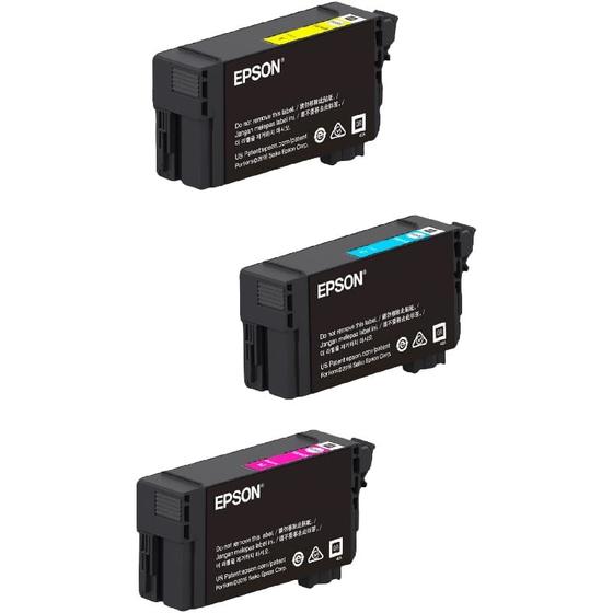 Kit 3 Cartuchos de Tinta T40w Epson Coloridos T3170 T5170 Menor preço em Kit 3 Cartuchos de Tinta T40w Epson Coloridos T3170 T5170