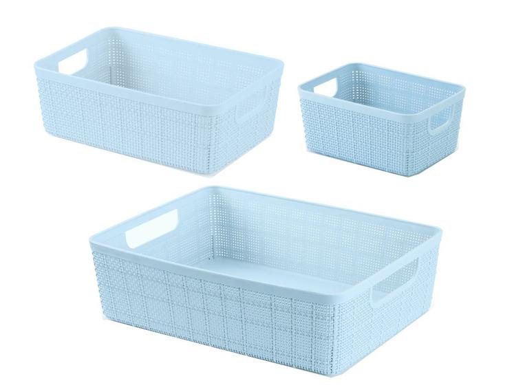 Simpatiche cestini portaoggetti in rattan intrecciato per camera da letto, decorazioni per la