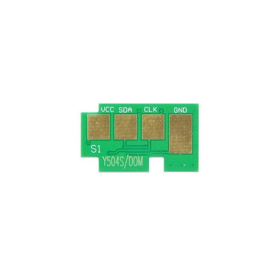 Imagem de Kit 3 Chip Tankfull Para Toner Samsung CLT-Y504S Yellow - CLP-415 CLP-415NW CLX-4195 CLX-4195FW para 1.800 impressões