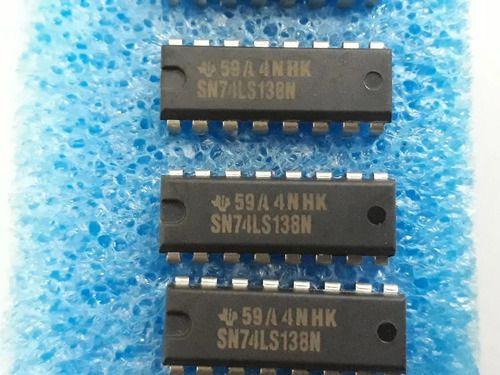 Imagem de Kit 3 Circuito Integrado Sn74ls138n  Sn74ls138  74138