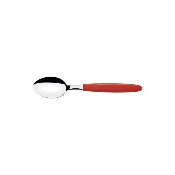 Imagem de Kit 3 Colher Cha Tramontina Ipanema Inox Vermelho