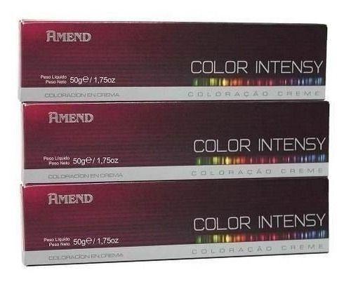 Imagem de Kit 3 Color Intensy Amend 0.6 Vermelho Intensificador