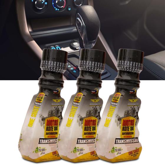 Kit 3 Condicionador Metais Motorkote 100 Transmissões Câmbios