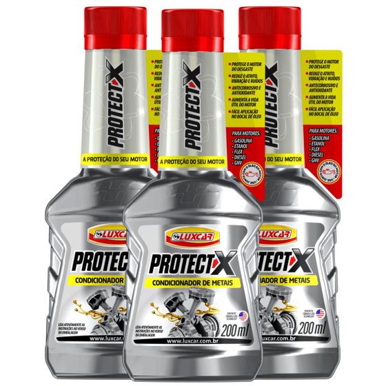 Imagem de Kit 3 Condicionador Protect-X 200ml Aumenta a Vida Útil