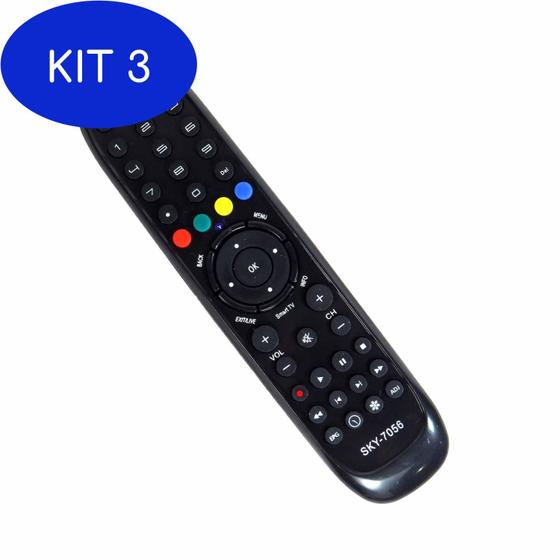 Kit Controle Remoto Para Tv Led Aoc Smart Le D Sky Controle Remoto Para Tv Magazine