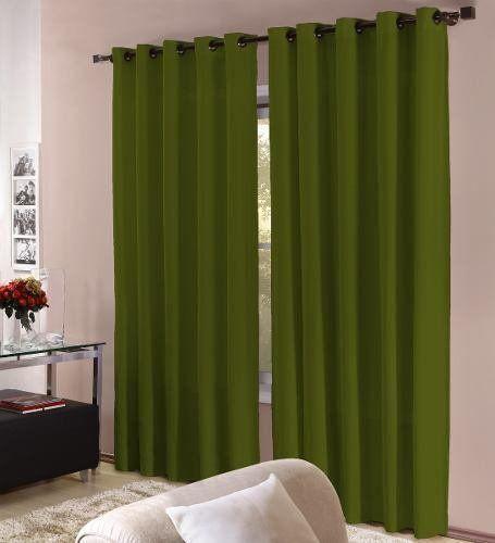 Imagem de Kit 3 Cortinas Barcelona 300x250  Admirare