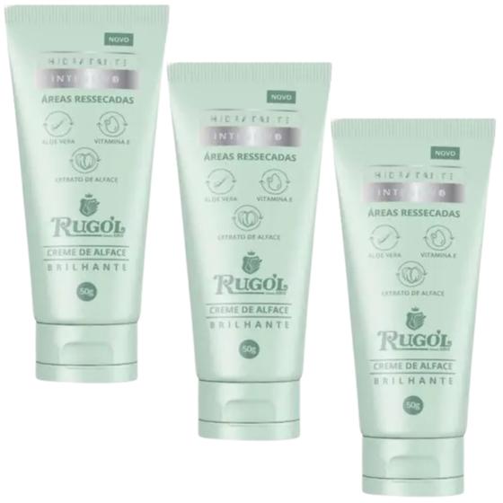 Imagem de Kit 3 Creme De Alface Hidratante Intensivo 50G - Rugól