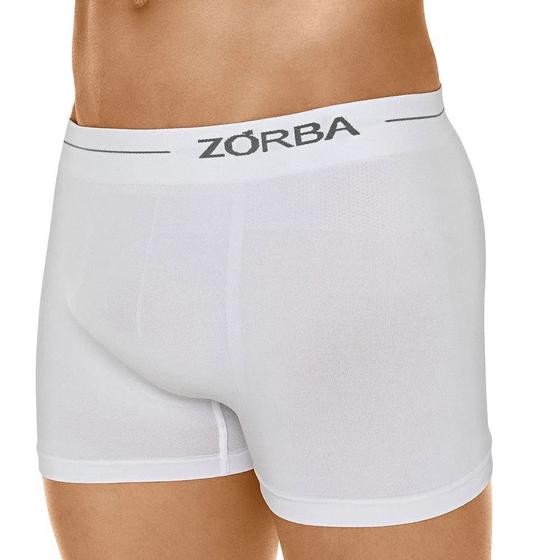 Imagem de Kit 3 Cueca Boxer Microfibra Side Sem Costura Zorba 839 - Sortida