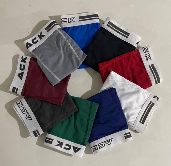 Imagem de Kit 3 cuecas boxer adulto masculina cueca box adulto microfibra alcateia ack