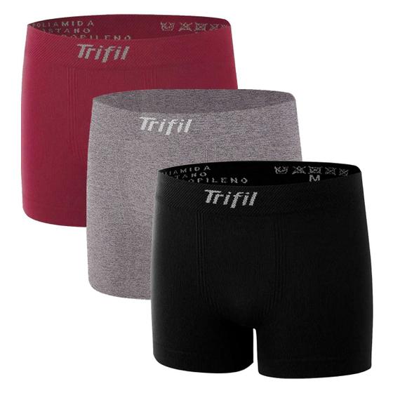 Kit 3 Cuecas Kids Masculina Boxer Lisa Sem Costura Infantil Menor preço em Kit 3 Cuecas Kids Masculina Boxer Lisa Sem Costura Infantil