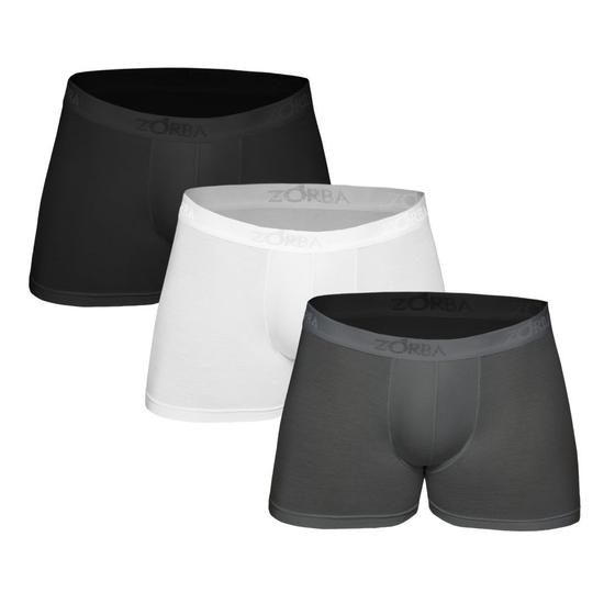 Imagem de Kit 3 Cuecas Zorba Boxer Fit Modal 689