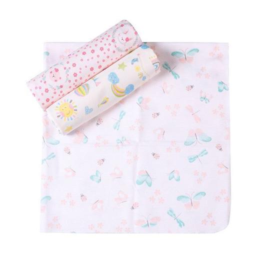 Kit 3 Cueiro Flanelado Manta Estampada Papi Karinho 100% Algodão para Bebê Menina Menor preço em Kit 3 Cueiro Flanelado Manta Estampada Papi Karinho 100% Algodão para Bebê Menina