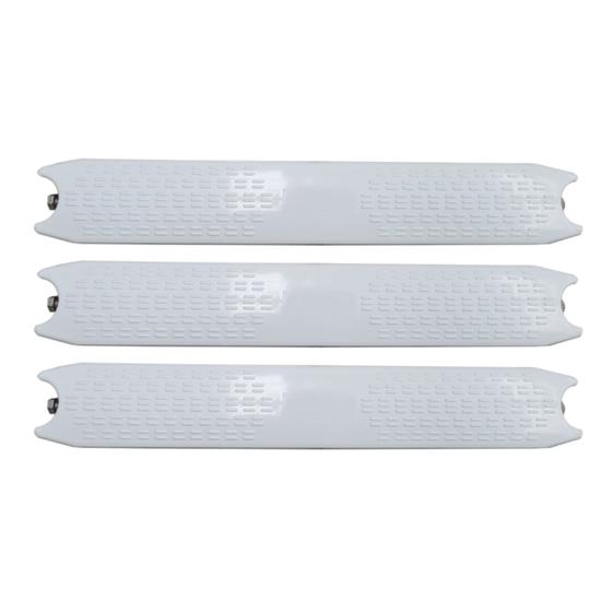 Kit 3 Degraus Abs Escadas Inox Tubular Corrimão Piscinas - Supera Inox & Lazer