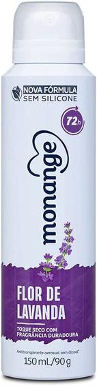 Imagem de KIT 3 Desodorantes Aerosol Monange 72H 150ML