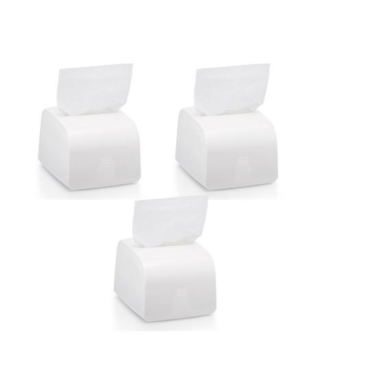 Kit 3 Dispenser Porta Papel Guardanapo Interfolhado Branco Menor preço em Kit 3 Dispenser Porta Papel Guardanapo Interfolhado Branco