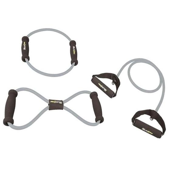 Imagem de Kit 3 Elásticos Extensores Látex com Pegada EVA HP060 Proaction
