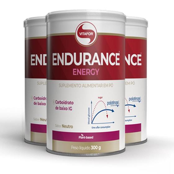 Kit 3 Endurance Energy Palatinose Vitafor 300g Palatinose Magazine