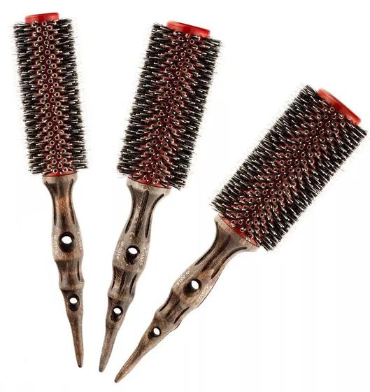 Imagem de Kit 3 Escova Evas Profissional W 0313, 0314 e 0315