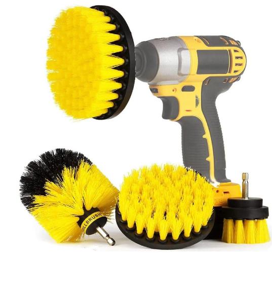 Kit 3 Escovas Rotativas Limpeza Pisos Azulejos Outros Ambientes - Samsung