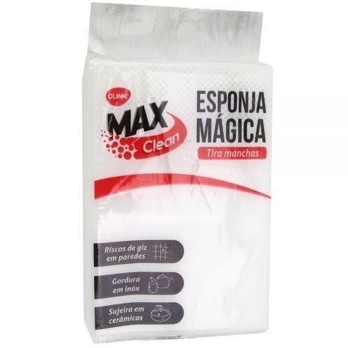 Imagem de Kit 3 Esponja Mágica Bucha Branca Buxa Esfregao Tira Mancha