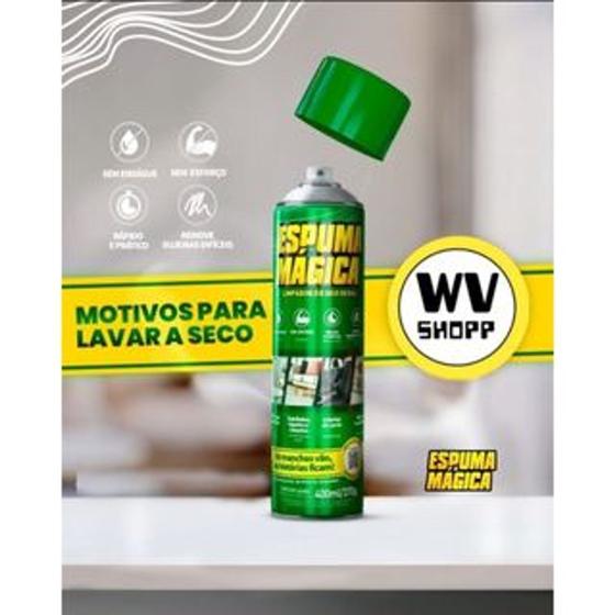 Imagem de Kit 3 Espuma Mágica Spray Uso Geral 400ml  Limpador a Seco ProAuto (Envio Rápido)