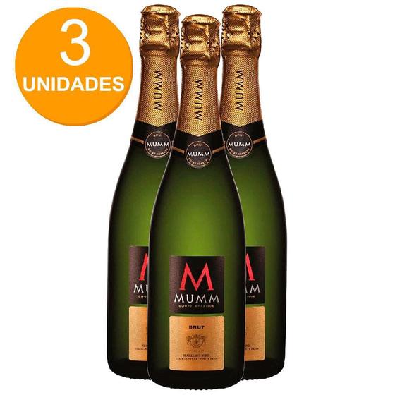 Imagem de Kit 3 Espumantes Mumm Cuvée Brut 750ml