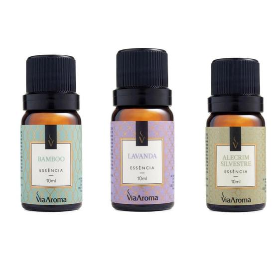 Imagem de Kit 3 Essencias Aromatizantes Via Aroma