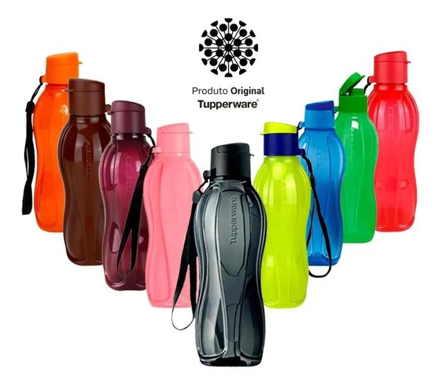 Imagem de Kit 3 Garrafas - Cores Variadas Tupperware 500ml