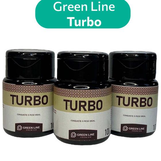 Imagem de Kit 3 Green Line Turbo 30 Caps