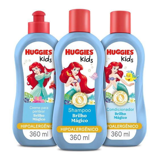 Imagem de Kit 3 Itens Huggies Kids Brilho Mágico - 1 Un