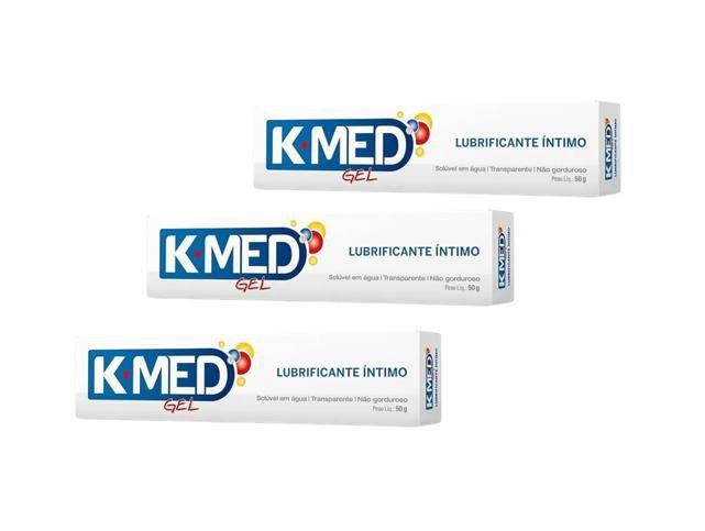 Imagem de Kit 3 K-Med Gel Lubrificante Íntimo 50g - Cimed