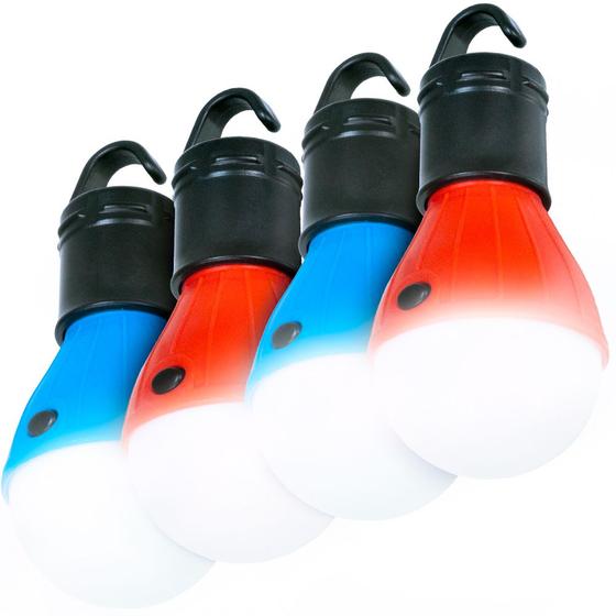 Imagem de Kit 3 Lampada Acampamento Barraca Pesca Led Portatil Top