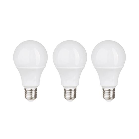 Imagem de Kit 3 Lâmpada Led Bulbo 9w 6500k Branco Frio E27 Bivolt