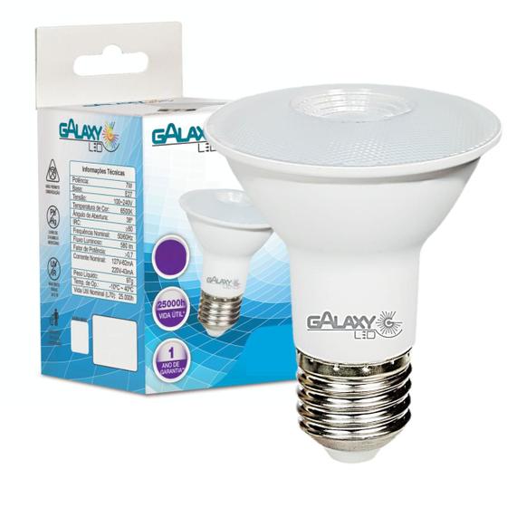 Imagem de Kit 3 Lampada Led Par20 8w Dimerizavel Branco Quente 2700K