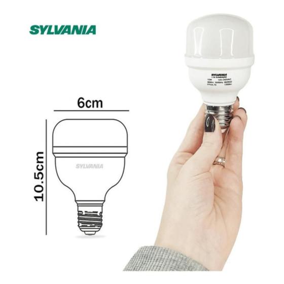 Imagem de Kit 3 Lâmpadas Compacta Led 15W Luz Branca Sylvania