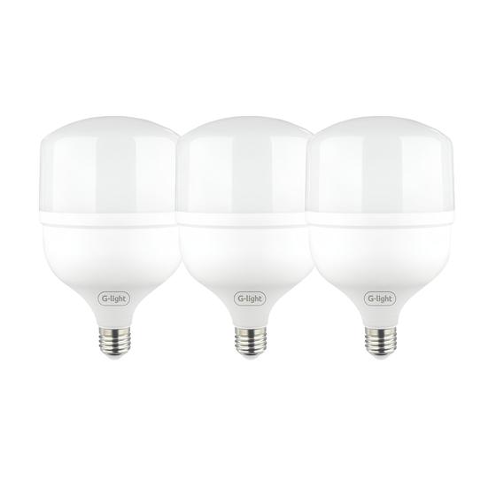 Imagem de Kit 3 Lâmpadas Led 50w Super Bulbo Alta Potência Bivolt Branco Frio- G-Light