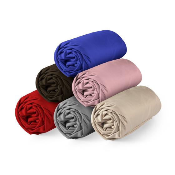 Kit 3 Lençol Casal Queen Avulso com Elástico Varias Cores Menor preço em Kit 3 Lençol Casal Queen Avulso com Elástico Varias Cores