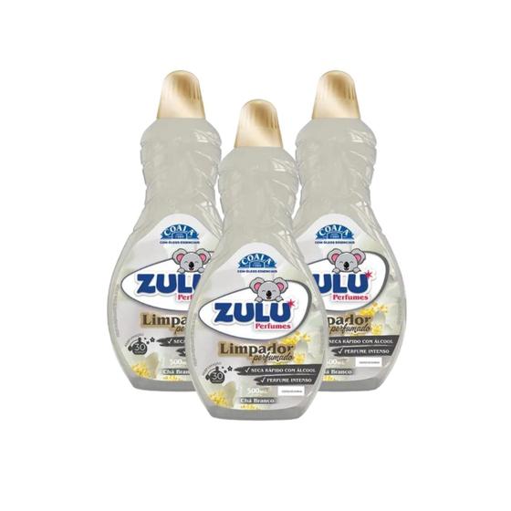 Imagem de Kit 3 Limpador Multiuso Perfumado Zulu Coala 500ml Barato