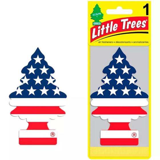 Imagem de kit 3 Little trees Vanilla Aromatizante Cheirinho para Carro ambientes Usa importado original EUA