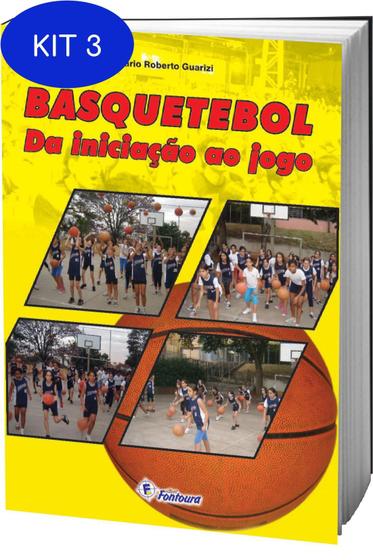 Imagem de Kit 3 Livro Basquetebol - da iniciação ao jogo