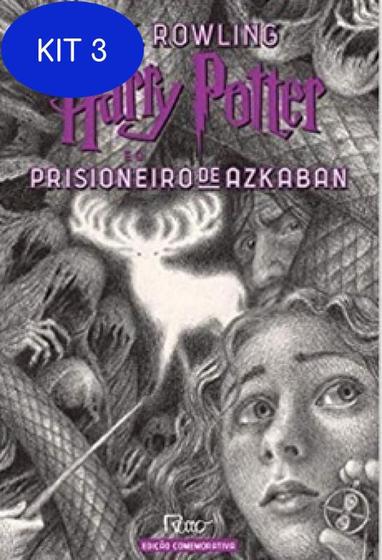 Imagem de Kit 3 Livro Harry Potter E O Prisioneiro De Azkaban - Vol 3