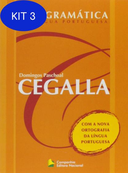 Imagem de Kit 3 Livro Nova Minigramatica Da Lingua Portuguesa - Nacional