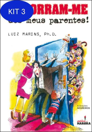 Imagem de Kit 3 Livro Socorram-Me Dos Meus Parentes - Harbra